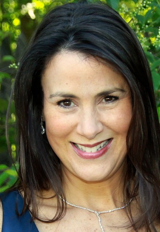 Armonk resident/aeroponic backyard farmer Lauren Bernard