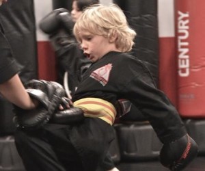Westchester MMA Fit kids kick