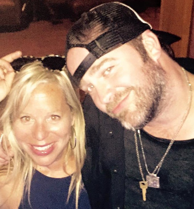 Pam with Country Star Lee Brice