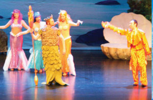 The Little Mermaid onstage at Tarrytown Music Hall