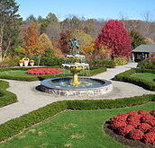 Lasdon_Park_and_Arboretum,_Memorial Garden Bucket List: Glass House Conservatory at Lasdon Park & Arboretum