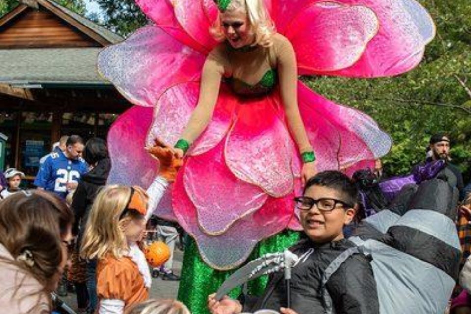 Halloween Costume Parade at the Bronx Zoo at their Boo at the Zoo Boo at the Zoo exhibition