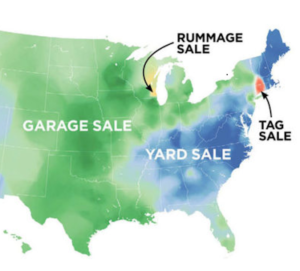 Hudson Chorale's Giant Tag Sale in Pleasantville Map  Best Fall Benefits