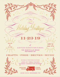 Katonah Elementary School PTO Holiday Gift Fair Flyer