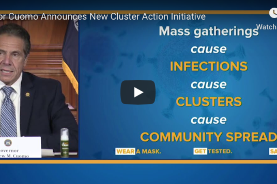 Cuomo's Hot Spot Cluster Action Initiative Roll Backs