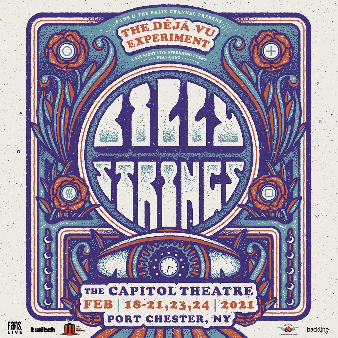 The Deja Vu Experiment: Billy Strings 6 Night Livestream @ The Cap