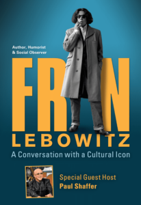 Ridgefield Playhouse: Fran Leibowitz