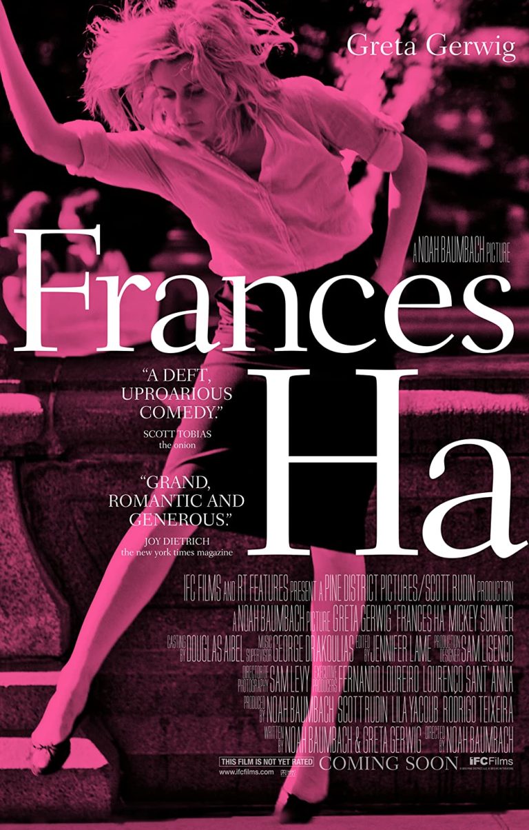 Frances (Greta Gerwig) lives in New York, but she doesn’t really have an apartment. Frances is an apprentice for a dance company, but she’s not really a dancer. Frances has a best friend named Sophie (Mickey Sumner), but they aren’t really speaking anymore. Frances throws herself headlong into her dreams, even as their possible reality dwindles. Frances wants so much more than she has but lives her life with unaccountable joy and lightness. Join Rob Morton after the screening for a deep dive into the movie. With a talk from Rob and an audience discussion, see this comedy classic through a new lens!