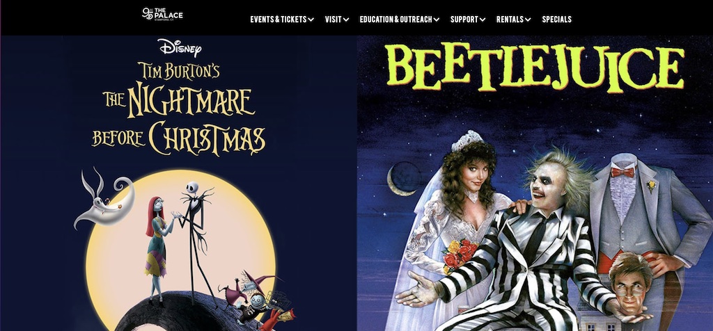 The Nightmare Before Christmas & Beetlejuice at The Palace Stamford