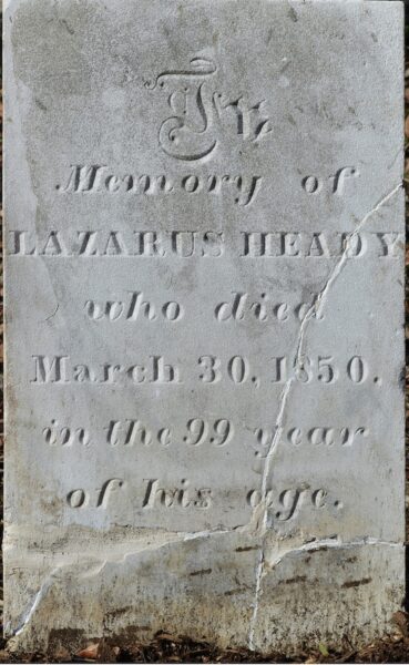 NCHS: Heady Burial Ground