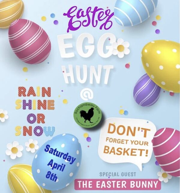 Easter Egg Hunt at Rochambeau Farm