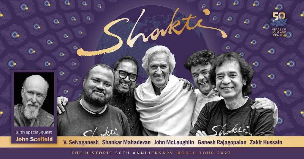 Capitol Theatre: Shakti 50th Anniversary Tour – Zakir Hussain & John McLaughlin