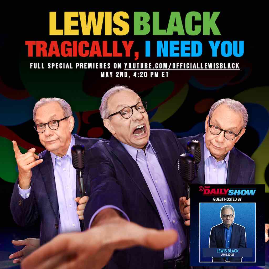 Lewis Black: Off the Rails at The Paramount Hudson Valley