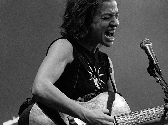 Widely considered a feminist icon, Grammy winner Ani DiFranco is the mother of the DIY movement, being one of the first artists to create her own record label in 1990. While she has been known as the “Little Folksinger,” her music has embraced punk, funk, hip hop, jazz, soul, electronica and even more distant sounds.