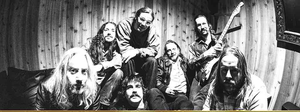 cap_gratefulShred After a meteoric rise from obscurity to a national touring band, Los Angeles-based Grateful Shred has made the most of its time in the spotlight. The lineup, featuring Dan Horne and Austin McCutchen alongside keyboardist Adam MacDougall woke the Grateful Dead cosmos with a unique laid-back harmony driven sound. The band literally went from playing the Shakedown Street vendor area prior to Dead and Company shows to touring the United States.