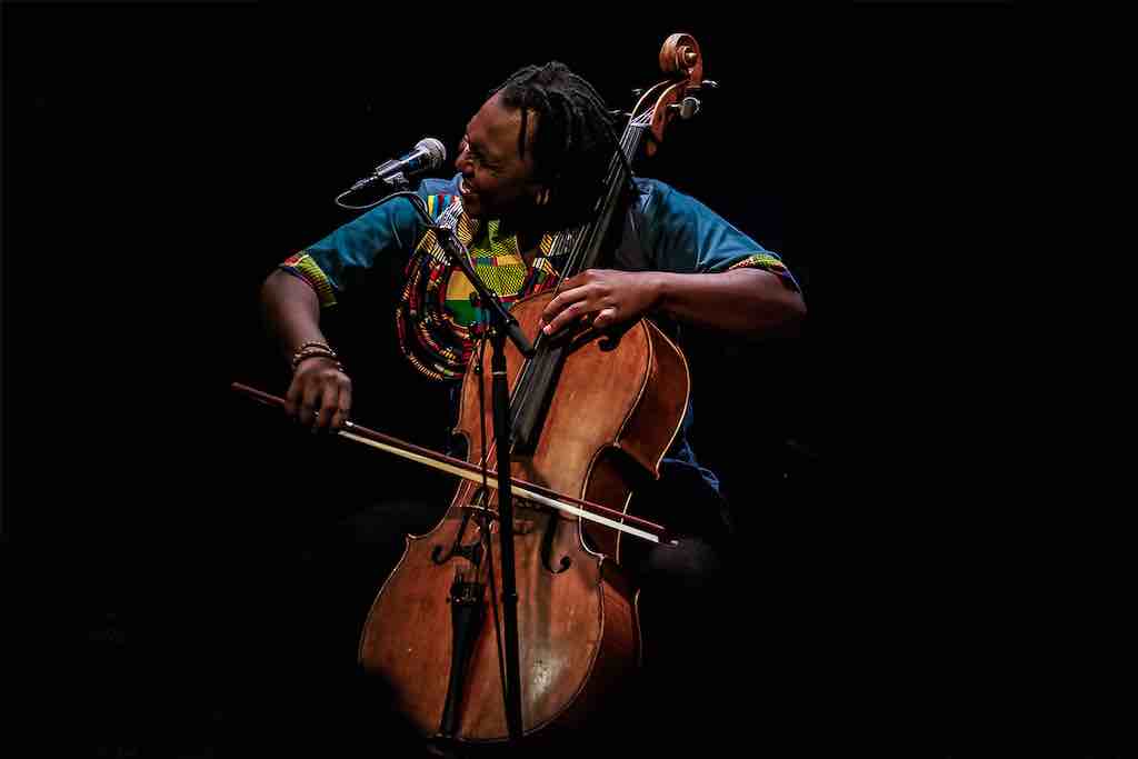 Cellist Abel Selaocoe at Caramoor