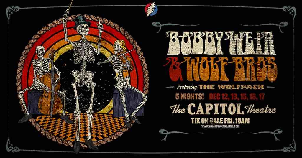 Bobby Weir and Wolf Brothers featuring the Wolf Pack at The Cap