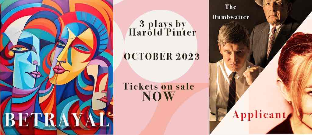 Katonah Classic Stage Pinter Festival – Applicant/The Dumbwaiter