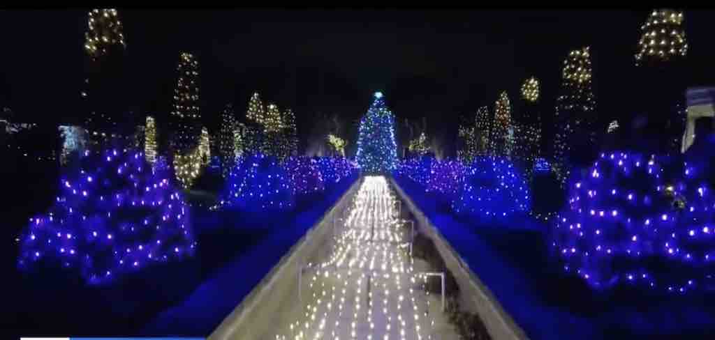 Untermeyer Gardens Conservancy Grand Holiday Illumination 2023